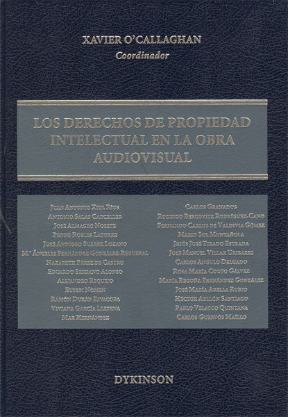 Los derechos de propiedad intelectual en la obra audiovisual, de O¿Callaghan, Xavier | portada del libro
