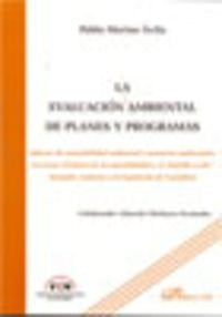 La evaluación ambiental de planes y programas, de Merino Ávila, Pablo | portada del libro