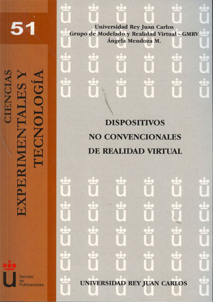Dispositivos no convencionales de realidad virtual, de Mendoza Mendoza, Ángela | portada del libro