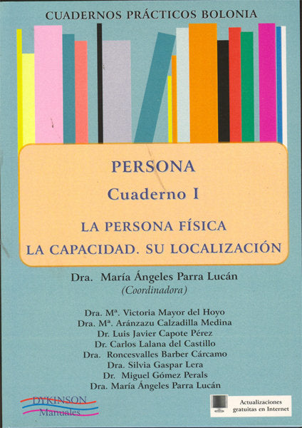 Persona. La persona jurídica. Cuadernos prácticos Bolonia IV., de Moliner Navarro | portada del libro