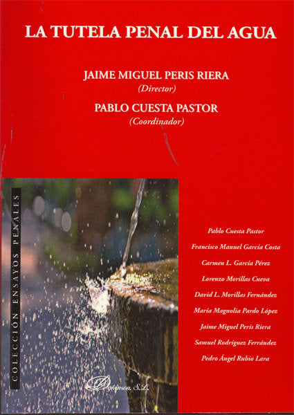 La tutela penal del agua, de Peris Riera [et al.], Jaime Miguel | portada del libro