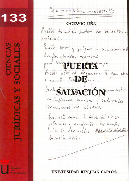 Puerta de salvación, de Uña Juárez, Octavio | portada del libro