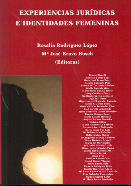 Experiencias jurídicas e identidades femeninas, de Rodríguez López [et al.], Rosalía | portada del libro