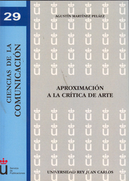 Aproximación a la crítica de arte, de Martínez Peláez | portada del libro