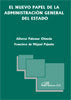 El nuevo papel de la administración general del estado, de Palomar Olmeda | portada del libro
