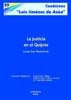 La justicia en el Quijote, de Prat Westerlindh | portada del libro