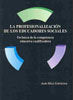 La profesionalización de los educadores sociales, de Sáez Carreras | portada del libro