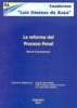 La reforma del proceso penal, de Schünemann (alemán) | portada del libro