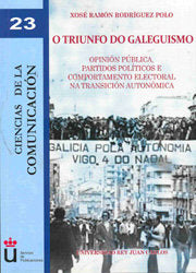 O triunfo do galeguismo, de Rodríguez Polo | portada del libro
