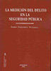 La medición del delito en la seguridad pública, de Fernández Villazala | portada del libro