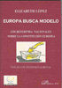 Europa busca modelo, de López Rodríguez | portada del libro