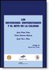 LOS DEFENSORES UNIVERSITARIOS Y EL RETO DE LA CALIDAD, de PÉREZ PEÑA | portada del libro