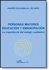Personas mayores. Educación y emancipación, de Escarbajal de Haro | portada del libro