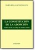 La constitución de la adopción, de Llácer Matacás | portada del libro
