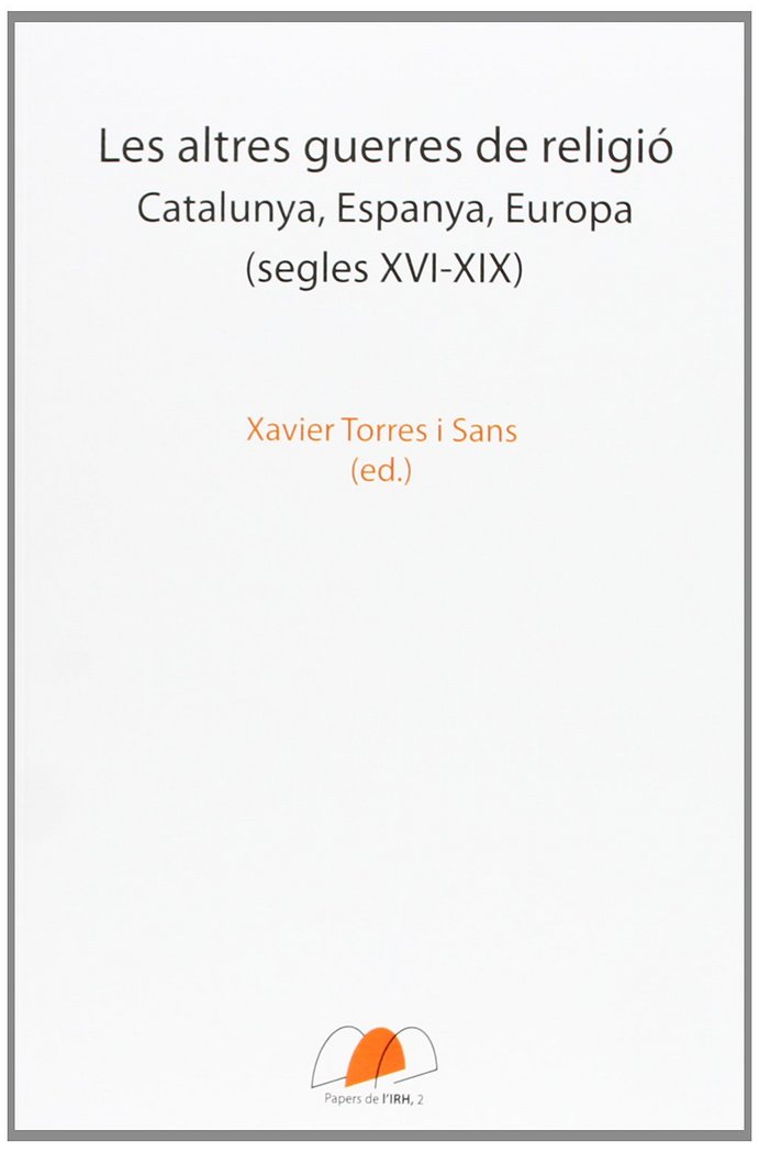 Les altres guerres de religió | portada del libro