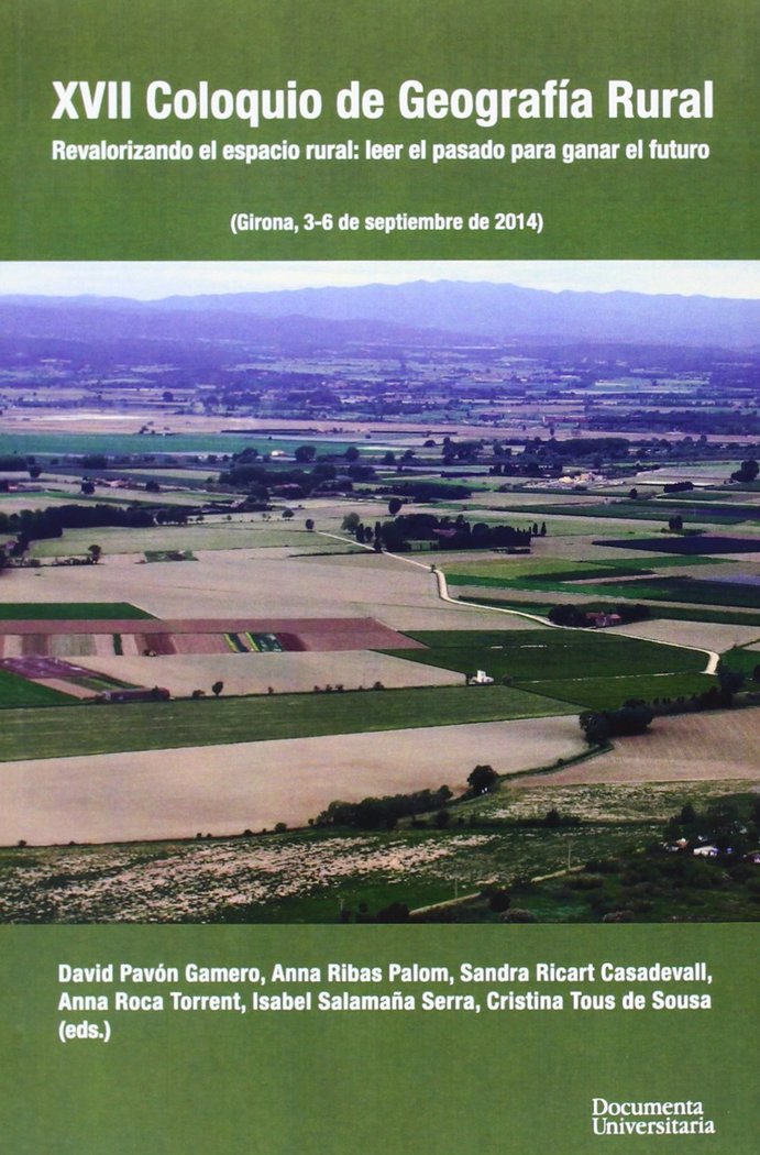 XVII Coloquio de Geografía Rural | portada del libro