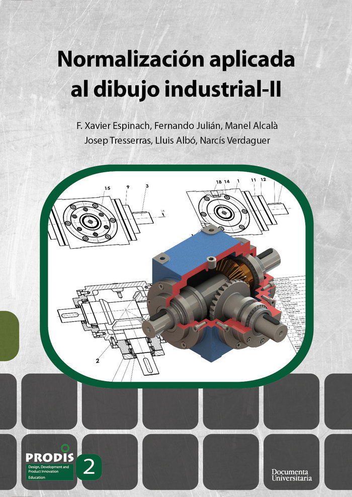 Normalización aplicada al dibujo industrial-II, de Espinach Orus, Francesc Xavier | portada del libro