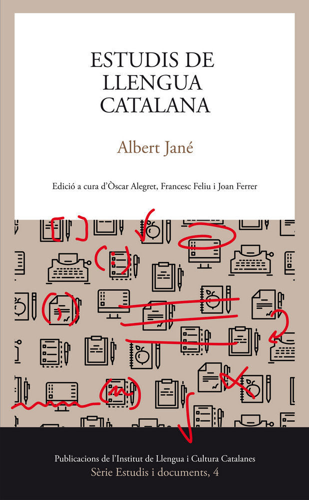 Estudis de llengua catalana, de Jané i Riera, Albert | portada del libro