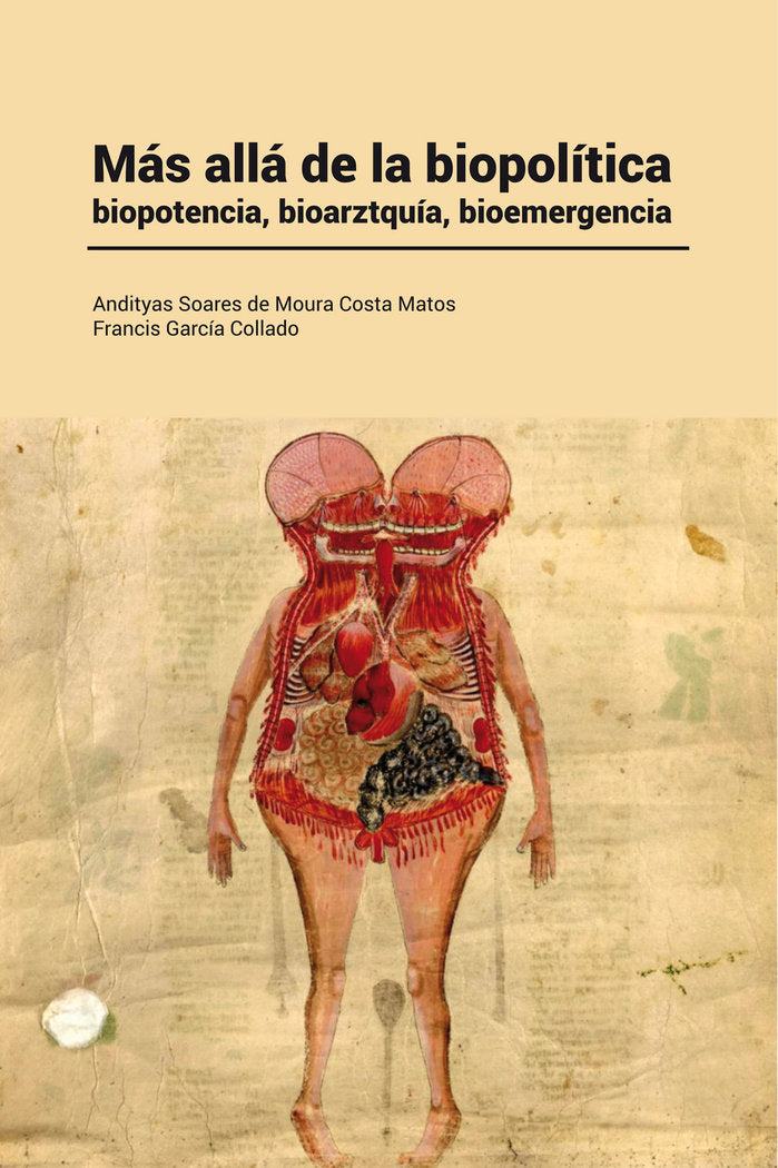 Más allá de la biopolítica, de Soares de Moura Costa Matos, Andityas | portada del libro