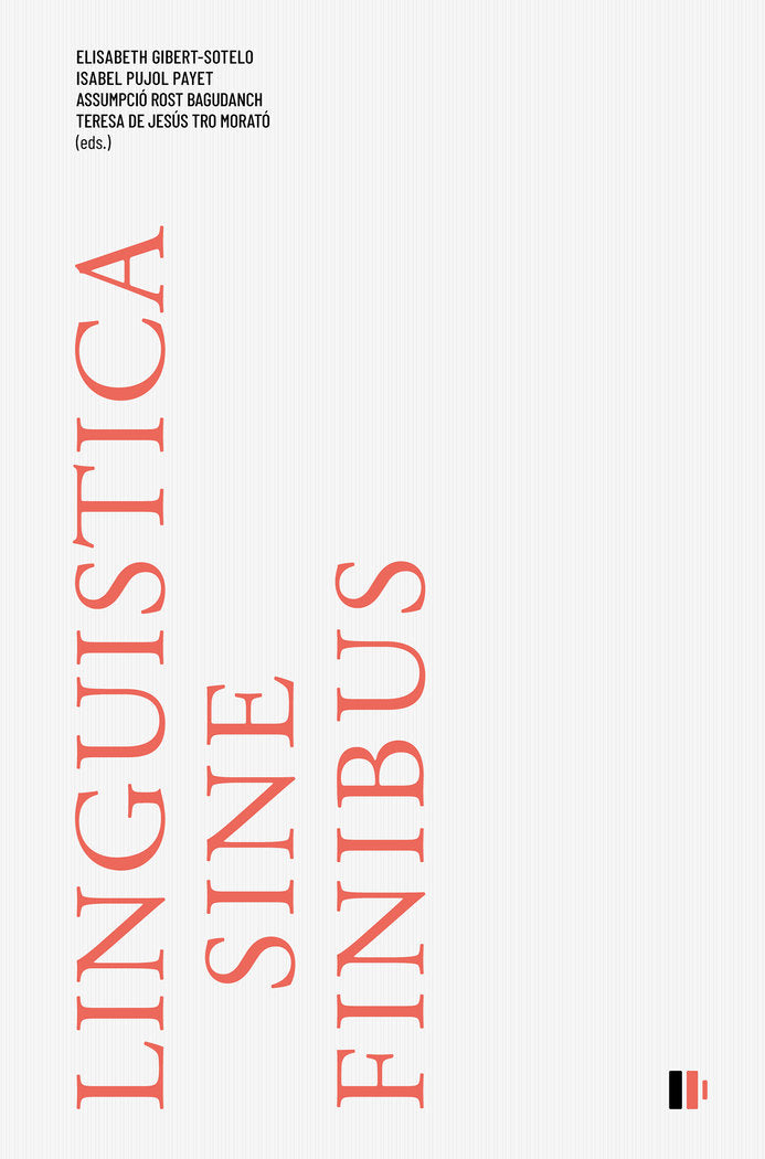 Linguistica sine finibus, de TRO MORATO, TERESA DE JESUS | portada del libro