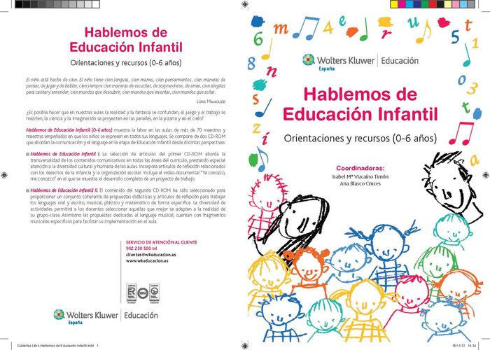 Hablemos de educación infantil, de Varios autores | portada del libro