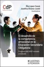 EL DESARROLLO DE LA COMPETENCIA EMOCIONAL EN LA EDUCACION SECUNDARIA O, de Èlia López Cassá | portada del libro