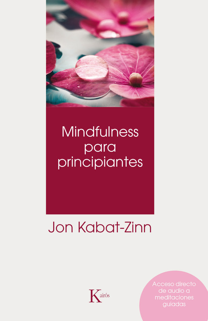 Mindfulness para principiantes QR, de Kabat-Zinn, Jon | portada del libro