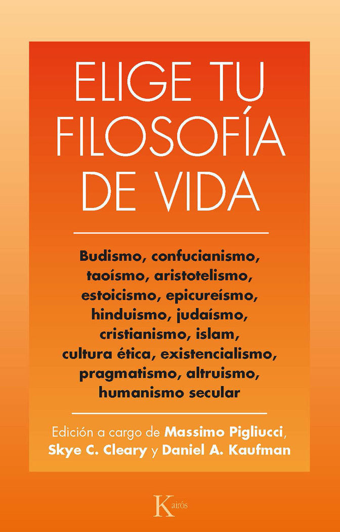 ELIGE TU FILOSOFIA DE VIDA | portada del libro