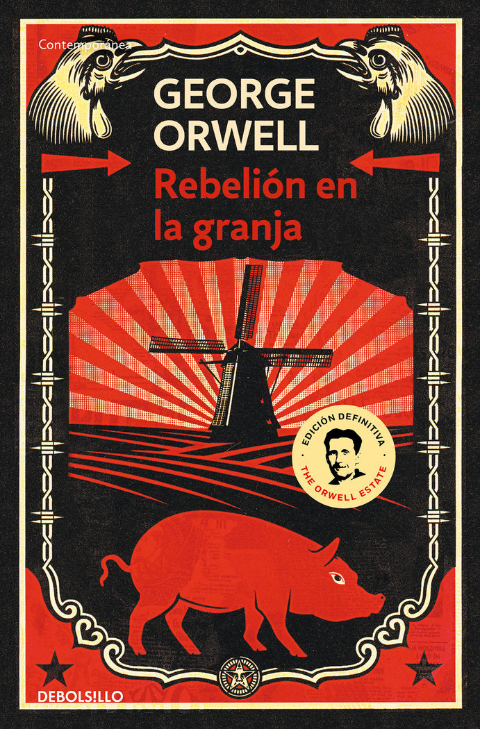 Rebelión en la granja, de ORWELL, GEORGE | portada del libro