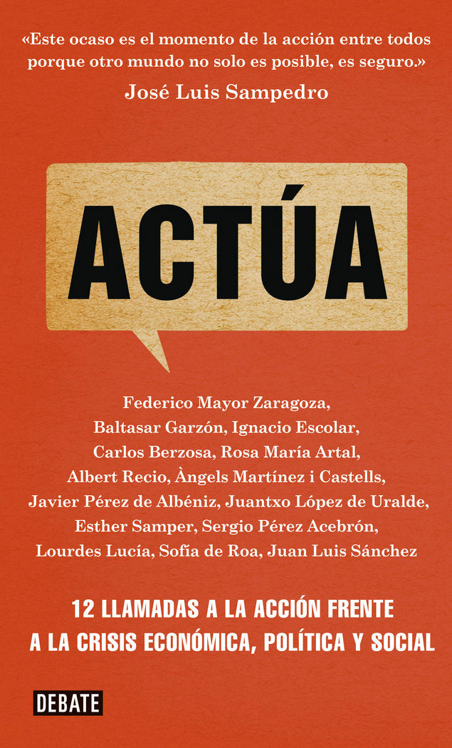 Actúa, de Artal, Rosa M | portada del libro