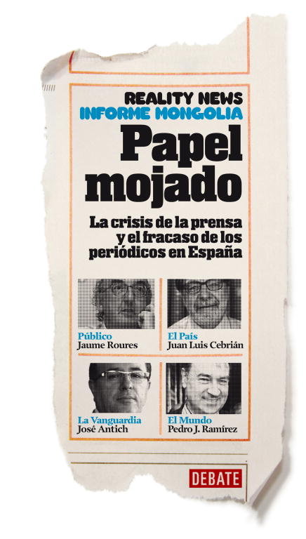 Papel mojado, de Mongolia, | portada del libro
