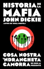 Historia de la mafia, de John Dickie | portada del libro