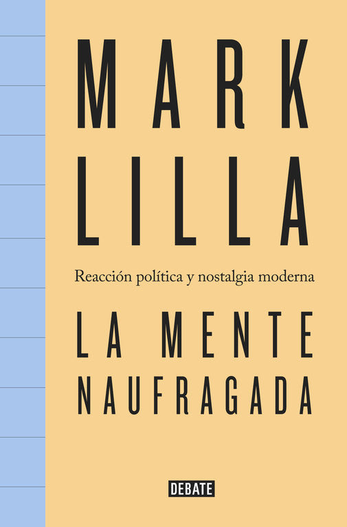 La mente naufragada, de Lilla, Mark | portada del libro