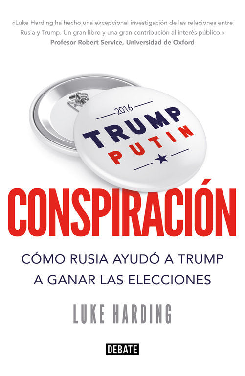 Conspiración, de Harding, Luke | portada del libro