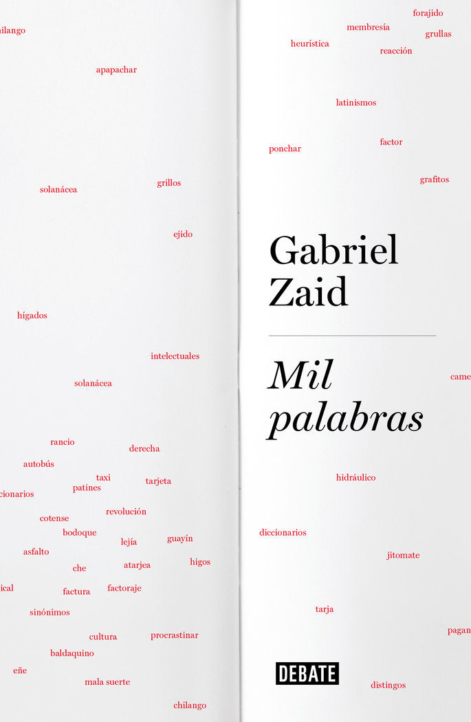 Mil palabras, de Zaid, Gabriel | portada del libro