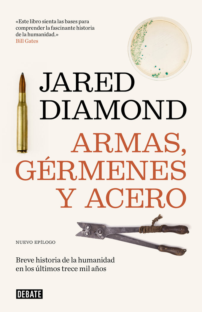 Armas, gérmenes y acero, de Diamond, Jared | portada del libro