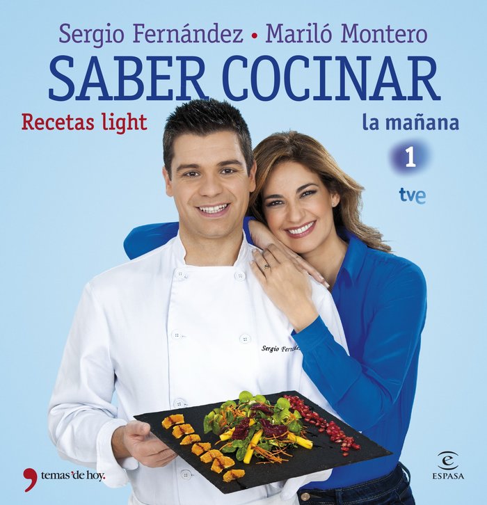 Saber cocinar recetas light, de Montero | portada del libro