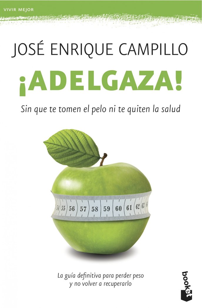 ¡Adelgaza!, de Campillo Álvarez | portada del libro