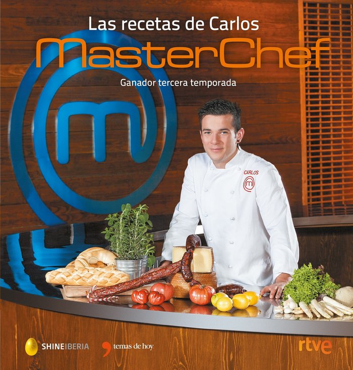 Las recetas de Carlos. MasterChef, de SHINE | portada del libro