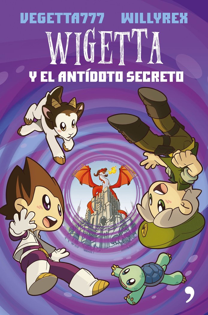 3. Wigetta y el antídoto secreto, de Vegetta777 y Willyrex | portada del libro