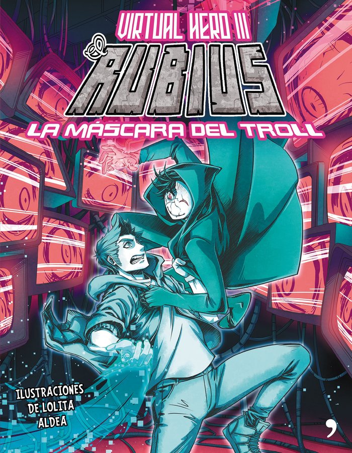 La máscara del troll, de elrubius | portada del libro