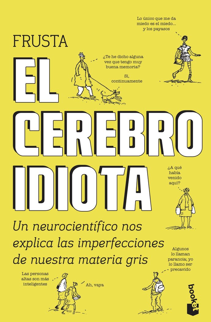 El cerebro idiota, de Burnett | portada del libro