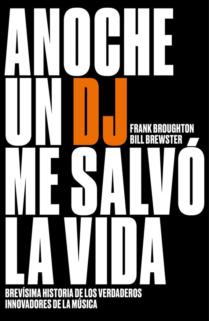 Anoche un DJ me salvó la vida, de Brewster | portada del libro