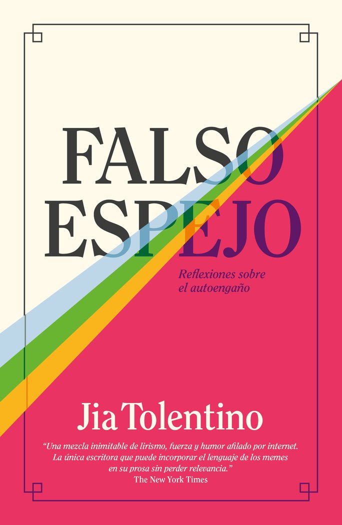 Falso espejo, de Tolentino | portada del libro