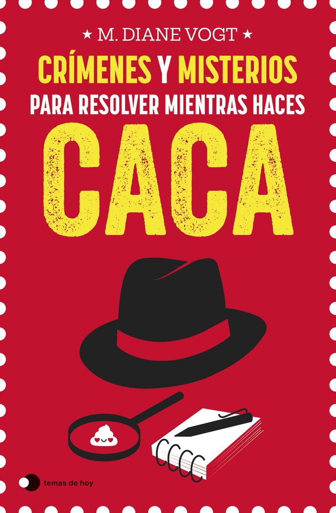 CRIMENES Y MISTERIOS PARA RESOLVER MIENTRAS HACES, de M. DIANE VOGT | portada del libro