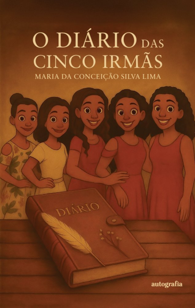 O diário das cinco irmãs, de Silva Lima, Maria da Conceição | portada del libro