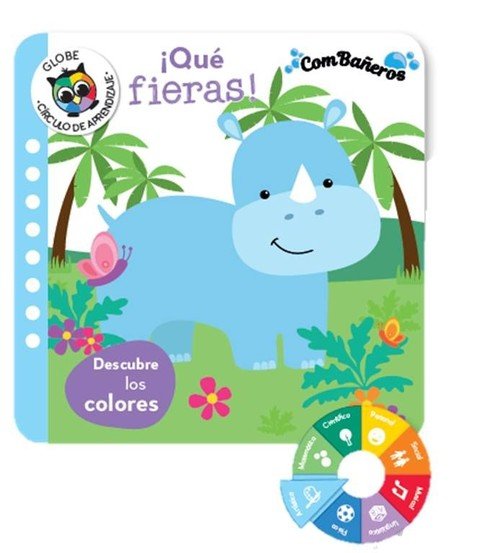 QUE FIERAS! DESCUBRE LOS COLORES (COMBAÑEROS), de KIRSTEN PABOL | portada del libro