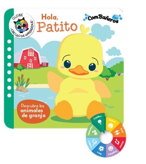 HOLA, PATITO - DESCUBRE LOS ANIMALES DE GRANJA (COMBAÑEROS), de PABOL | portada del libro
