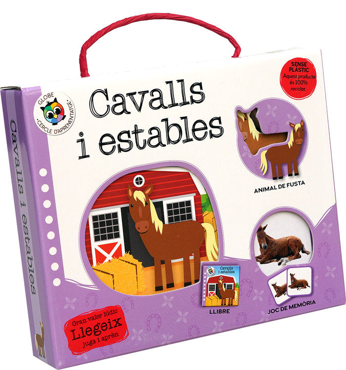 CAVALLS I ESTABLES, de KIRSTEN PABOL | portada del libro