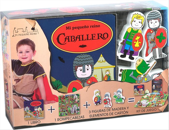 CABALLEROS (MI PEQUEÑO REINO), de VV.AA | portada del libro